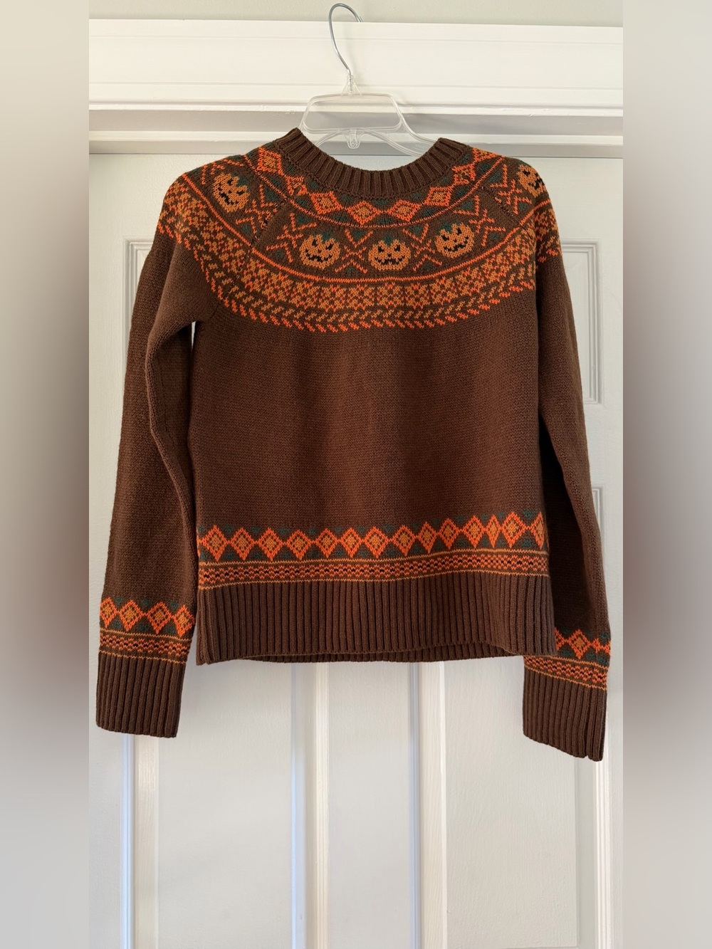 KJP Jack-O-Lantern Fair Isle Sweater - Picture 2 of 5